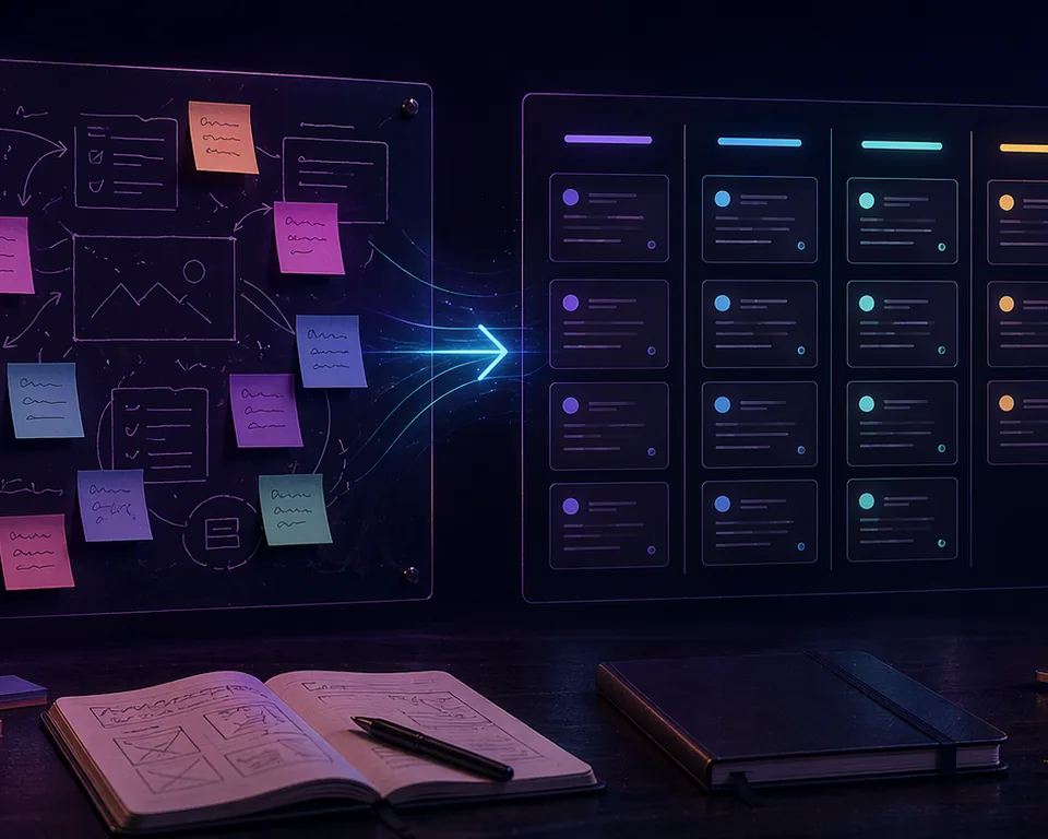 How to move from a whiteboard into a real execution plan guide banner